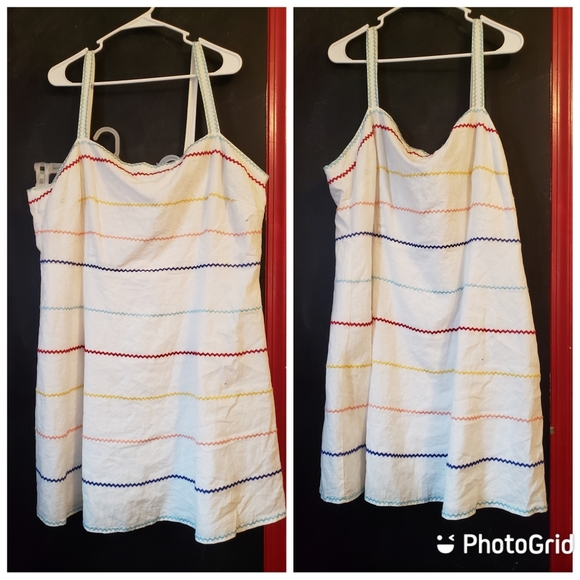 Forever 21 Dresses & Skirts - White striped dress